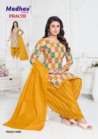 Madhav Prachi Vol-11  Dress material
