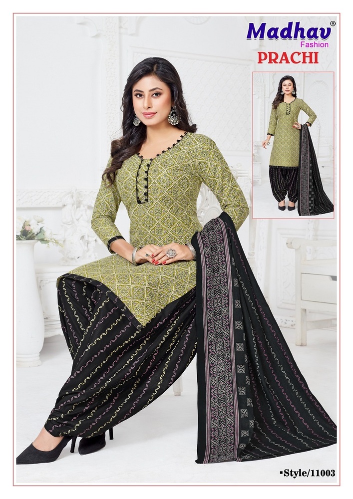 Madhav Prachi Vol-11  Dress material