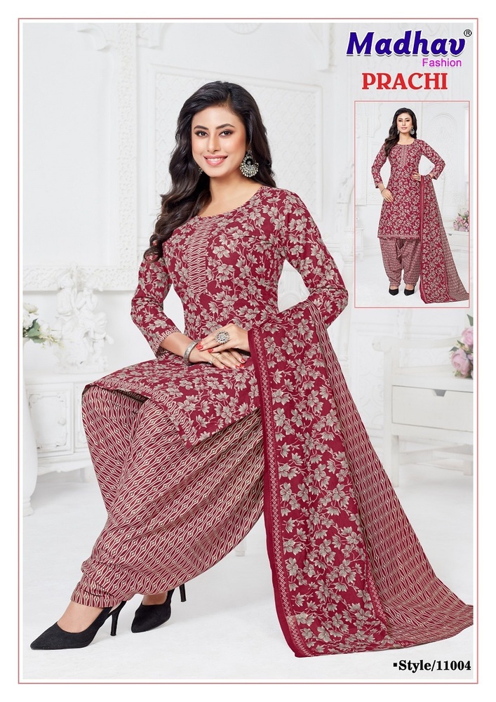 Madhav Prachi Vol-11  Dress material