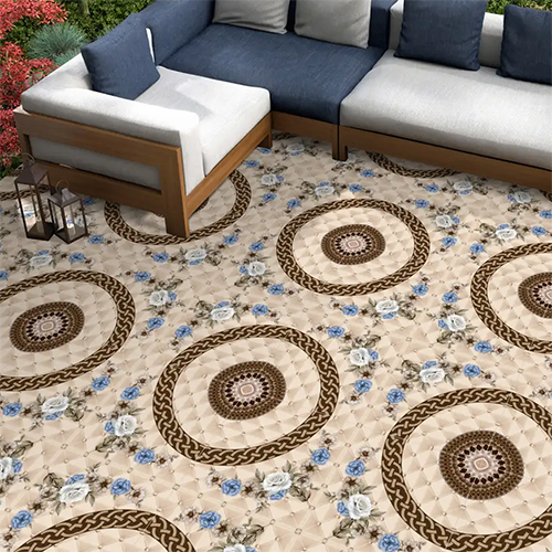 400X400Mm Digital Ceramic Floor Tile - Shape: Square