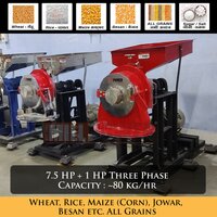 Semi Automatic Wheat Flour Mill Machine