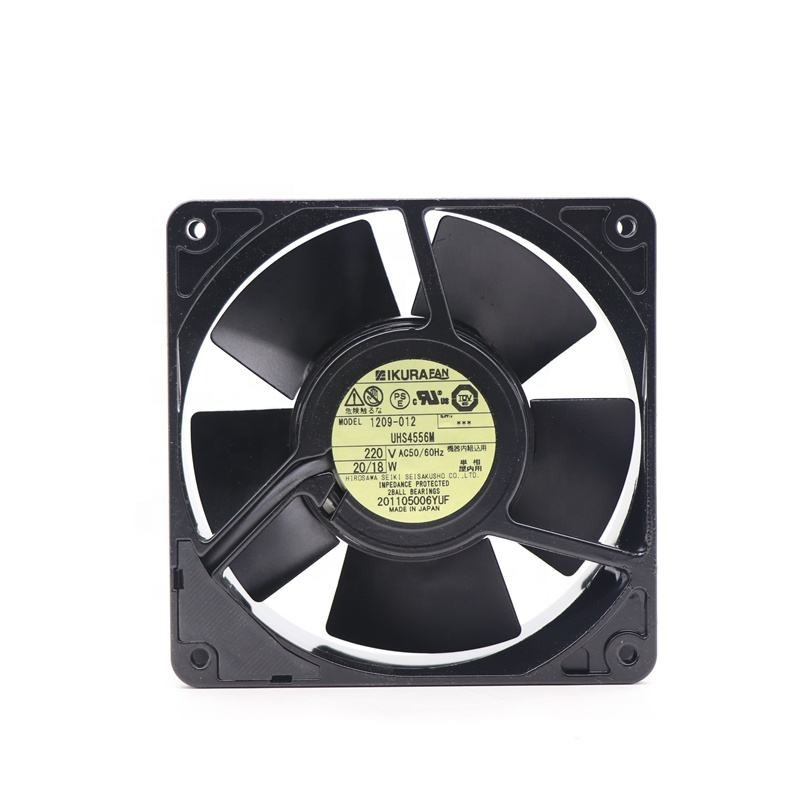 IKura UHS4556 UHS4556M 12038 120x120x38mm 12cm 220V AC 50/60HZ 20/18W Distribution Cabinet Axial Cooling Fan