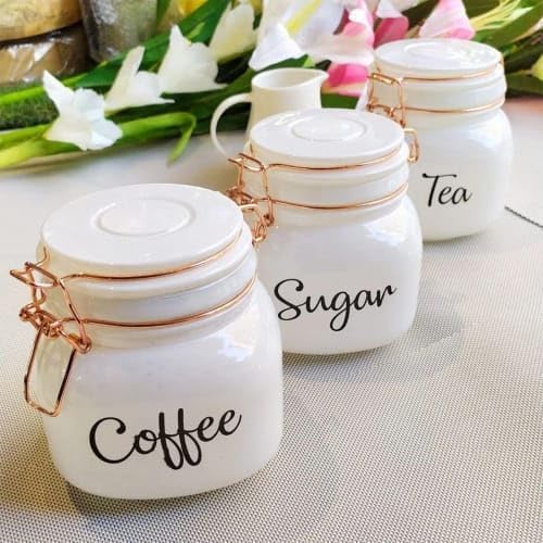 Classic Glass Airtight Containers (Grey)