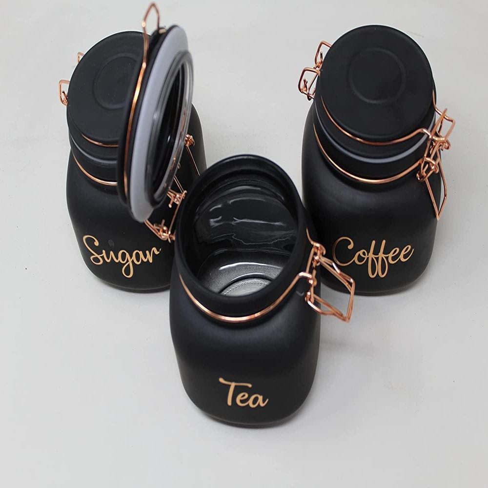 Classic Glass Airtight Containers (Grey) - Feature: Eco-friendly