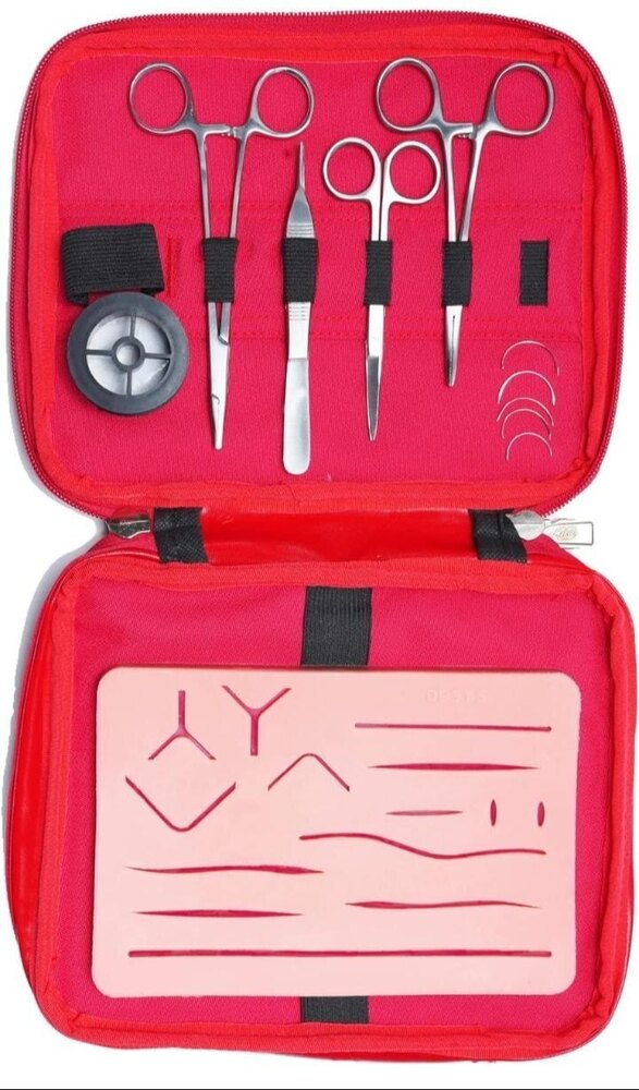 Suture Kit - Color: Red