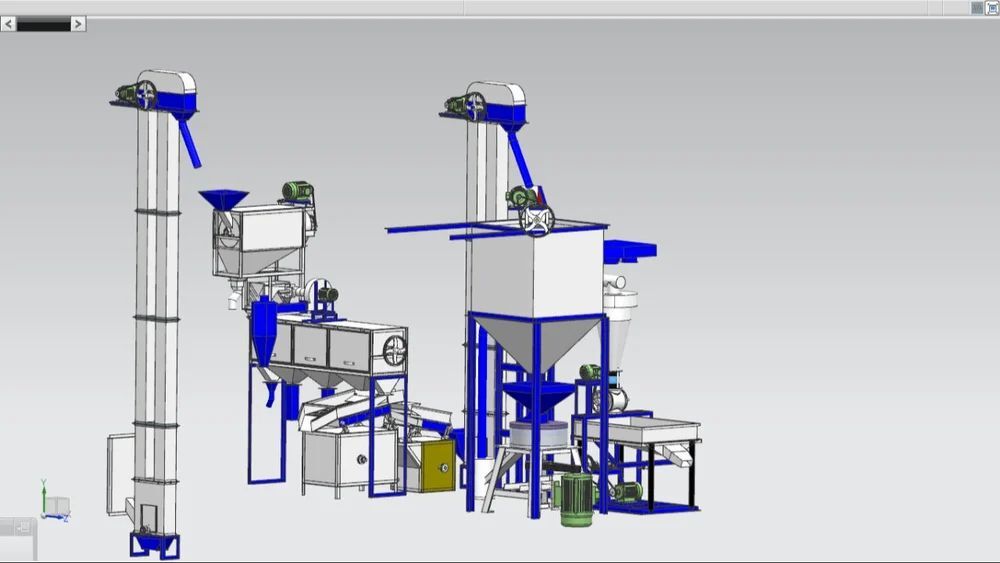 Automatic Atta Chakki Plant - Capacity: 1000 Kg/hr