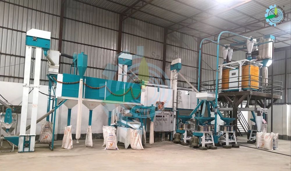 Automatic Atta Chakki Plant