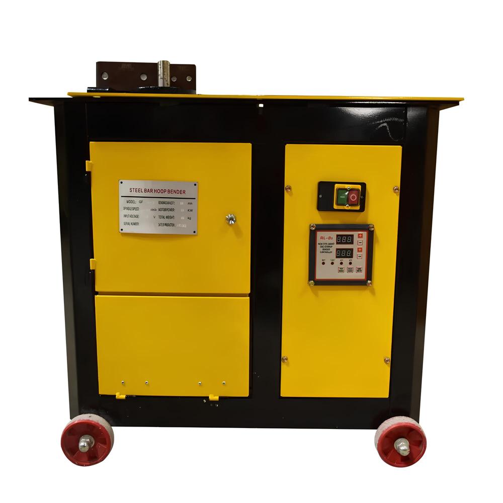 Stirrup Rebar Bending Machine - Color: Yellow & Gray
