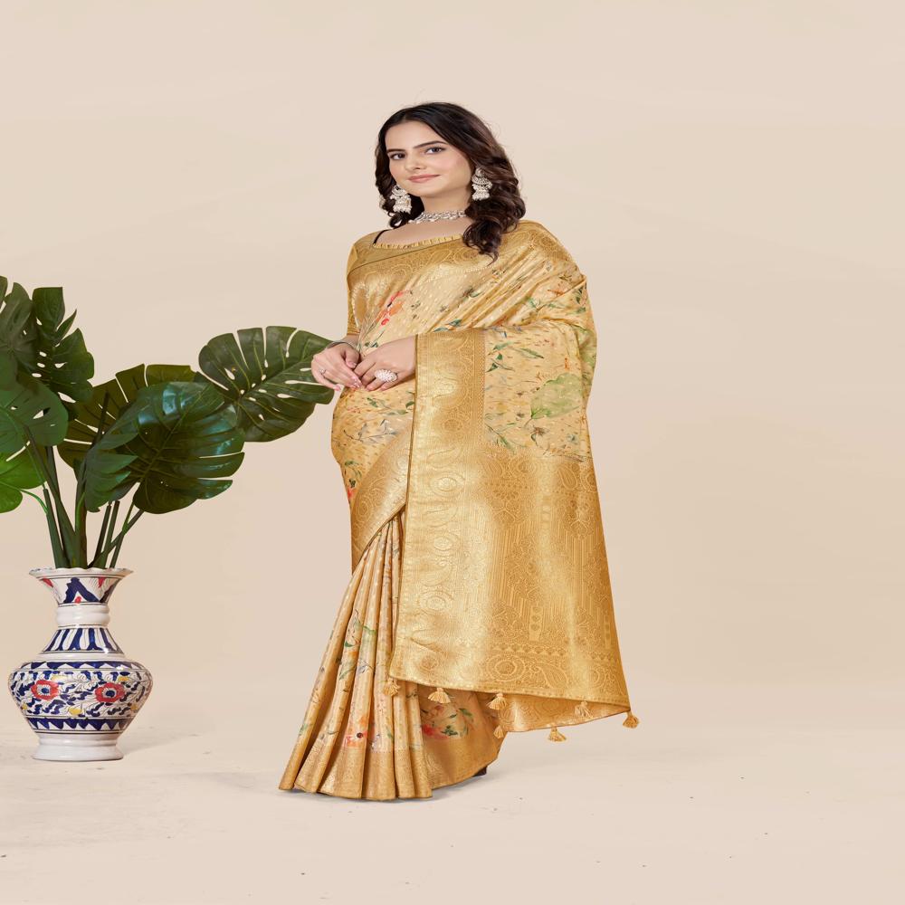  Tussar Silk Saree