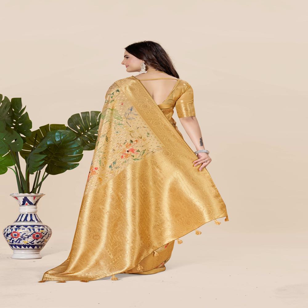  Tussar Silk Saree