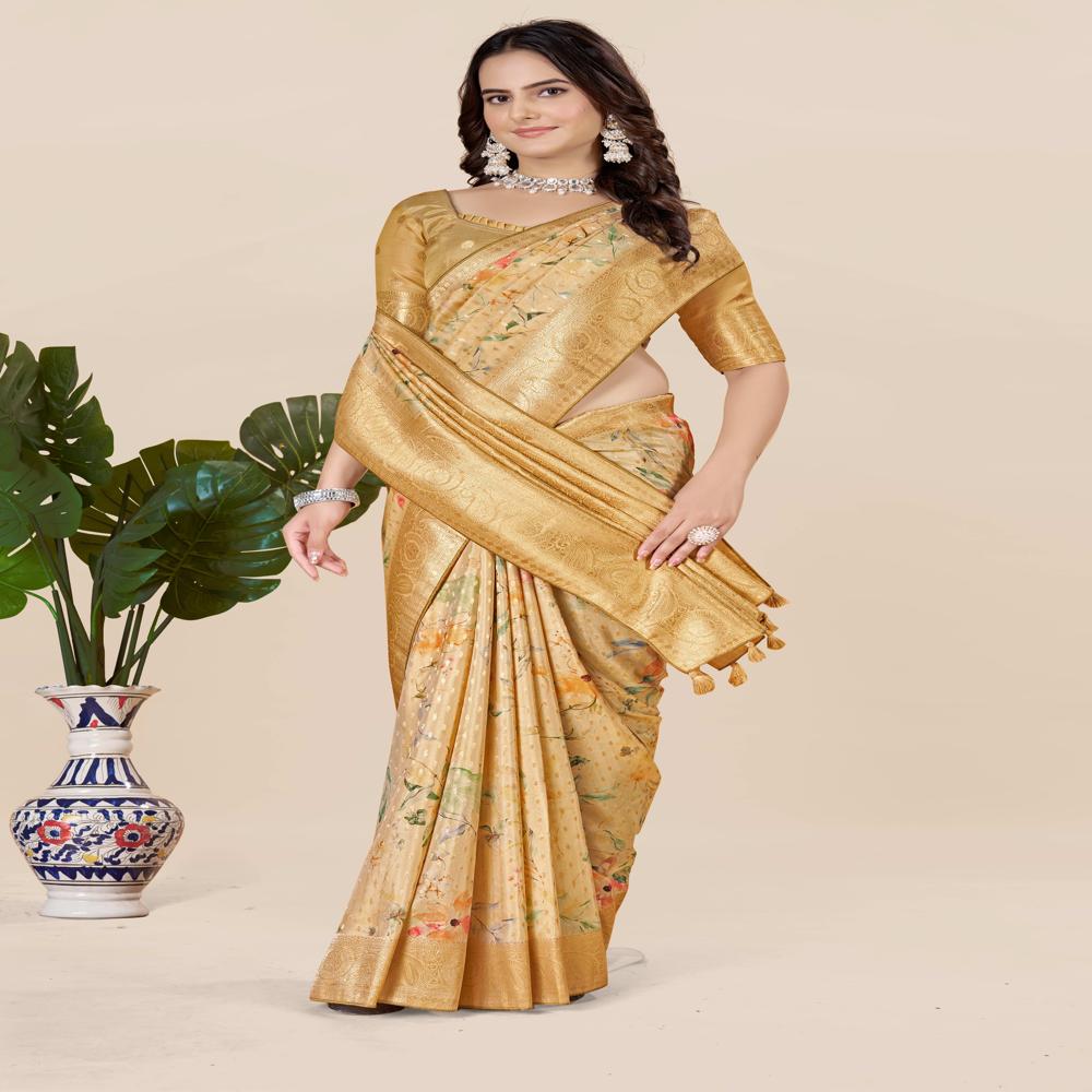  Tussar Silk Saree