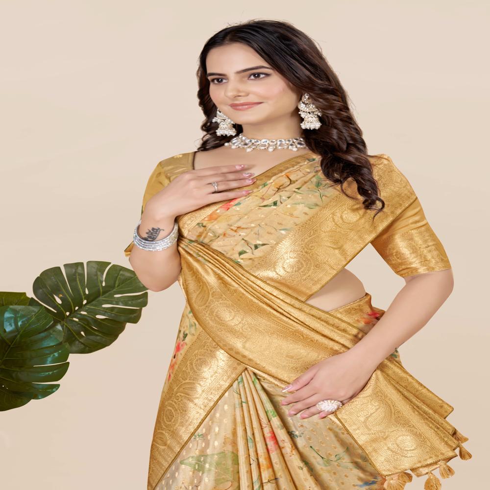  Tussar Silk Saree
