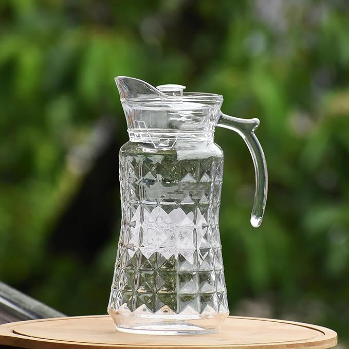 Glass Water Jug - Color: Transparent