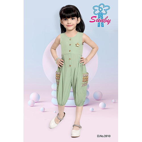 3910 Girls Fancy Dress - Color: Green