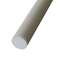 Pp Rod - Polypropylene, Standard Size, White, 1-100 Mm Thickness | Good Quality, Hard Hardness, Plain Surface Finish, Industrial Use