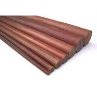 Industrial Phenolic Rod - Color: Brown