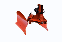 Double Two Bottom Reversible Hydraulic Plough