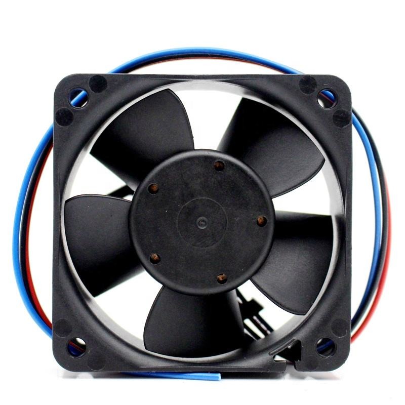 ebmpapst 624/2HH 6025 24V DC 6cm 60x60x25mm 3.5W 33CFM 8200RPM Ball Bearing Axial Cooling Fan for Cabinet Drive Module