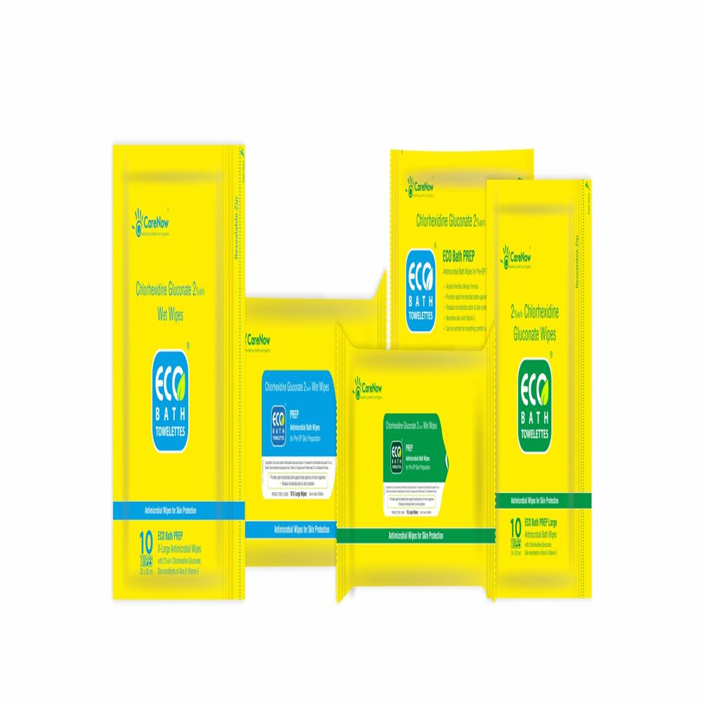 Eco Bath Dry Wipes - Age Group: Adults