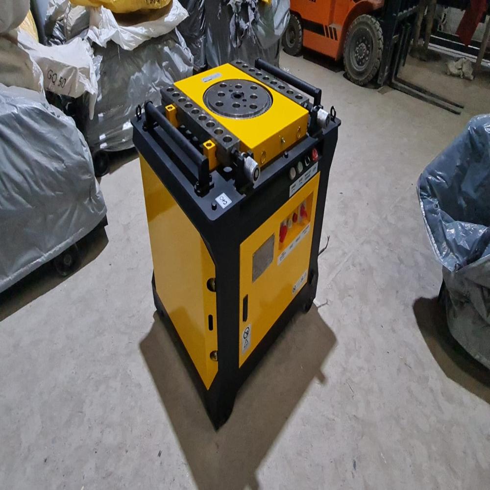 Rebar Bending Machine - Color: Yellow & Gray