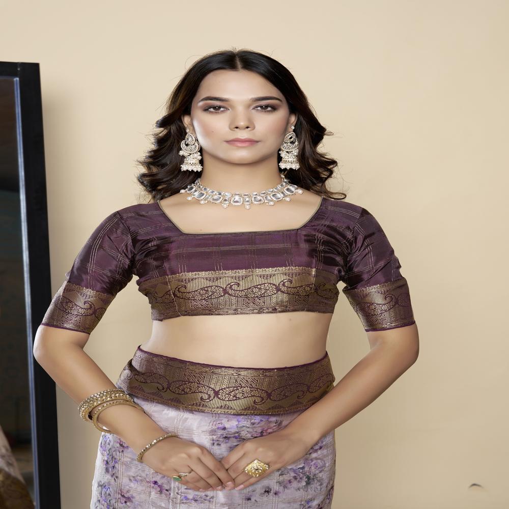  Floral Woven Design Saree