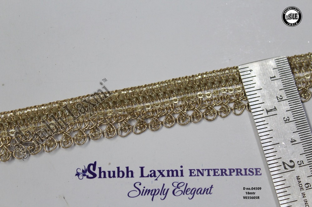 Fancy Zari Jhalar Lace