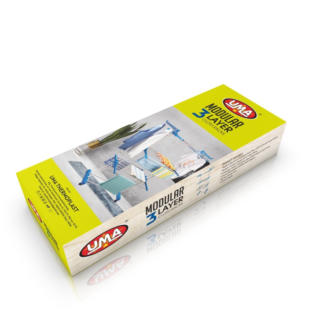 Uma Cloth Stand - Color: Blue