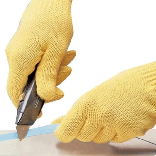 Jlcg1500 Glove-Knitted Para Aramide-Cr - Color: Yellow