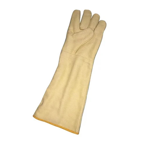 Heat Resistance Para Aramide Fabric Gloves - Color: White