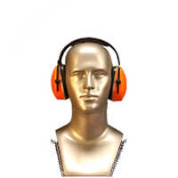 Leslico Slim-line Industrial Bright PP Earmuff