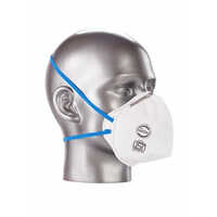 Moulded Cup Shaped Disposable Mask With Adjustable Head Strap