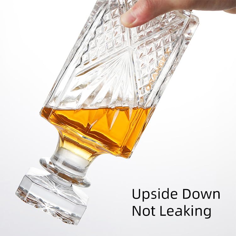 GLASS WHI-SKY DECANTER 750 ML 1 PC