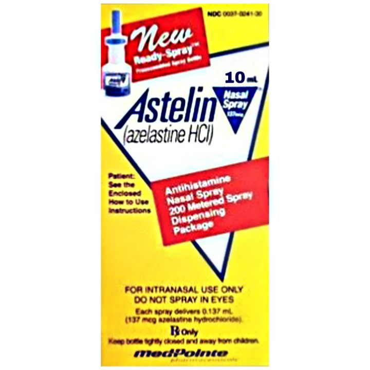 Astelin Hcl Azelastine Spray - Dosage Form: Injection