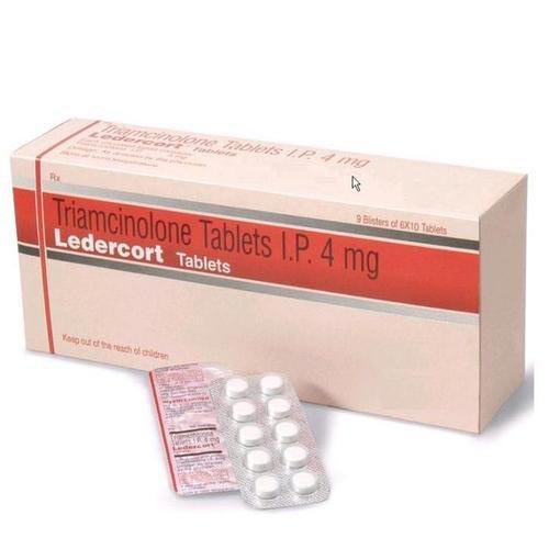 Kenacort 4mg Tablets General Medicines, Triamcinolone