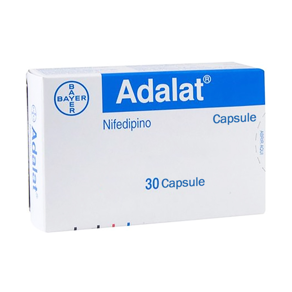 Nifedepine Adalat 10mg Capsules