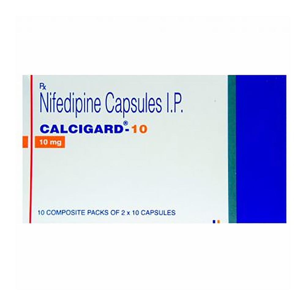 Nifedepine Adalat 10mg Capsules