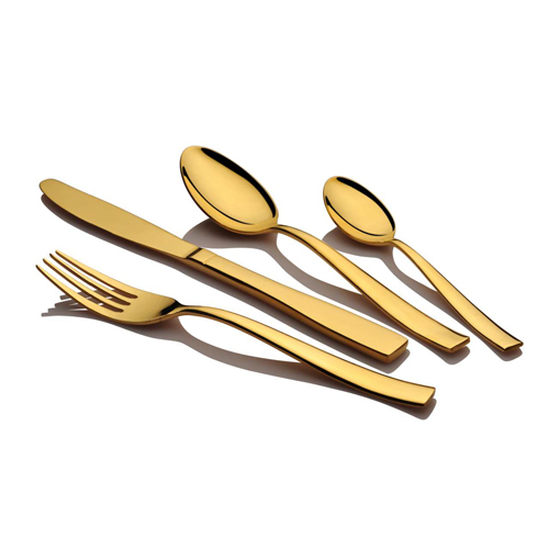 Solar Dessert Spoon 6 Pcs Set - Color: Different Available