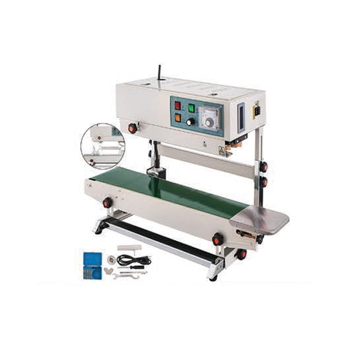 Heavy Duty SS Vertical Continuous Band Sealer With Nitrogen Flash