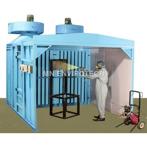 Spray Booth System - Color: Blue