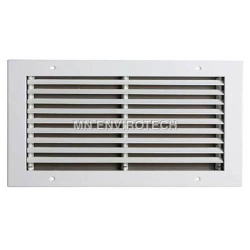 Aluminium Extruder Air Grill - Color: White