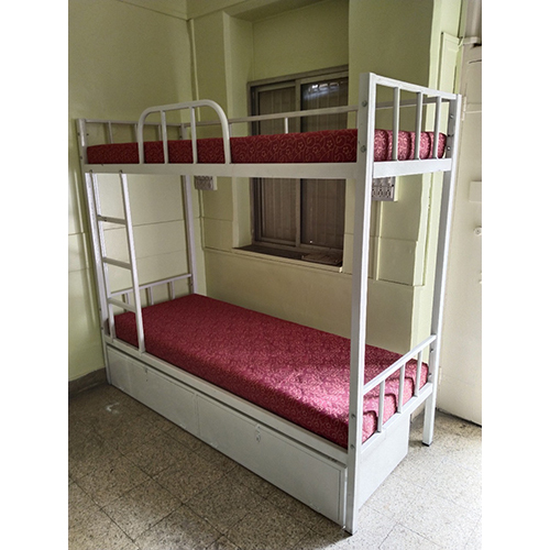 Kids Bunk Beds - Color: White