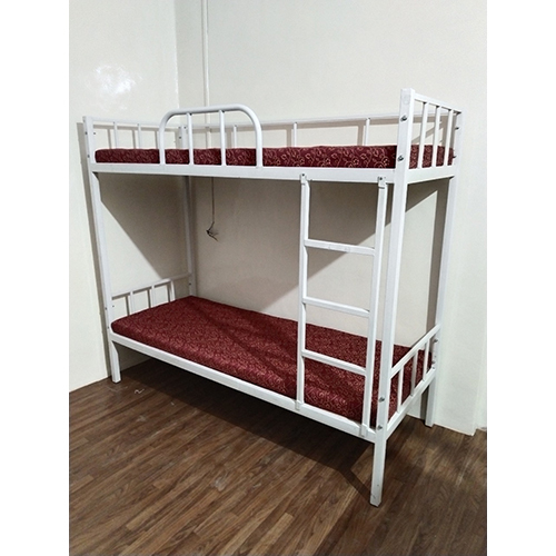 Metal Bunk Beds - Color: White