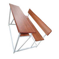 Kids Wooden School Bench