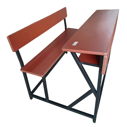 Kids Wooden School Bench