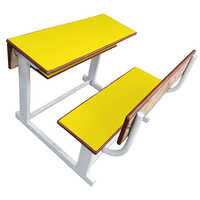 Kids Yellow  School Bench