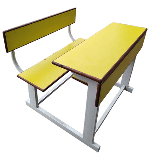 Kids Yellow  School Bench