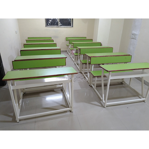 Kids Green  School Bench