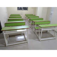 Kids Green  School Bench