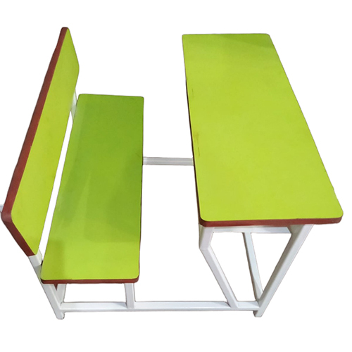 Kids Green  School Bench