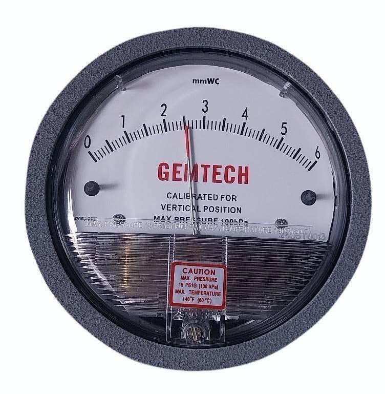 GEMTECH OMEGA DIFFERENTIAL PRESSURE GAUGE In Mahagujarat Industrial  Estate Ahmedabad